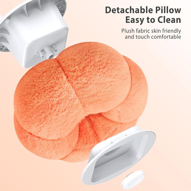 CreaDream Pumpkin Tablet Pillow Stand Holder for Kindle iPad, Adjustable Phone Pillow Stand for Lap Bed with Detachable Snack Bowl, Compatible with 4.7"-13" Tablet, iPad, iPhone, Samsung Tabs, Kindle - Image 5